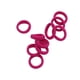 thumbnail image 2 of Banda para el cabello decorativa Qarigey 20 piezas sin enganches Rosa roja, 2 of 6