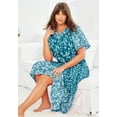 thumbnail image 4 of Only Necessities Plus Size Tiered Print Lounger, 4 of 4