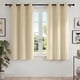 thumbnail image 1 of Blackout Cortinas para Recámara, Cortina Blackout Térmica Aislada 2 Paneles 42x63 Pulgadas, Cortinas Negras con Ojales, Reducción de Ruido, Ahorro de Energía y Cortinas sin Arrugas para Sala de Estar, 1 of 7