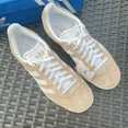 thumbnail image 1 of Ad-id-as Gazelle Washed Beige Men's Athletic Shoes IH9865 Size 4.5, 1 of 6