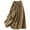 hwj# Khaki569, variant on Huowey Women'S Spring Summer Casual Skirts Loose Relaxed Solid Color Elastic Waist Linen Cotton A Line Mid Length Ruffles Breathable Cozy Midi Skirt,Khaki,XL