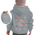 thumbnail image 3 of Tiijoy Toddler Girls Cute Hoodie Letter Print Jesus Themed Hooded Sweatshirt, Sizes 4-5T, 3 of 3