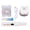 Pure White, variant on Xirurus 2 in 1 Electric Nail Drill With Nail Lamp Portable Rechargeable Remover Pen Type Polisher Machine for Salon and Home Use, High Speed Adjustable Variable Tool 7.48 inches / 19 cm, Pure White