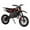 Red, variant on 49cc Kids Dirt Bike Gas Powered, 2-Stroke Mini Motorcycle Up to 25 Mph, Front & Rear Disc Brakes, 10" Off-Road Tires, Hydraulic Shock