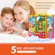thumbnail image 2 of Juguete táctil para niños Dsseng, juguete educativo para aprender inglés, mini juguete para regalo, 2 of 7