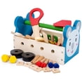 thumbnail image 5 of Kit de simulación de madera, juguete de reparación de herramientas Montessori para niños, 5 of 5