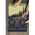 thumbnail image 3 of Eugene, Oregon, Ride the Trails (19x27 inches, Premium 500 Piece Jigsaw Puzzle for Adults and Family, Made in USA), 3 of 4