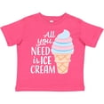 thumbnail image 3 of Inktastic All You Need is Ice Cream with Ice Cream Cone Boys or Girls Toddler T-Shirt, 3 of 5