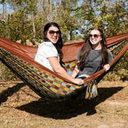 Equip Premium Nylon Camping Travel Hammock, 2 Person, Groovy Moons