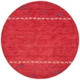 thumbnail image 4 of SAFAVIEH Himalaya Cainneach Solid Wool Area Rug, Red, 3' x 5', 4 of 10