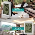 thumbnail image 3 of Digital Hygrometer Thermometer Indoor Outdoor Humidity Meter Room Thermometer and, 3 of 8