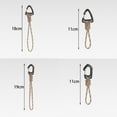 thumbnail image 3 of POINTERTECK Key Lanyard Strong Load Bearing Anti-break Fall-Resistant Anti-lost Tear-resistant 7-Core Parachute Cord Key Rope Outdoor Supplies, 3 of 12