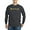Charcoal, variant on CafePress - Delta Chi Logo Yellow Long Sleeve T Shirt - Long Sleeve Dark T-Shirt