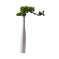 thumbnail image 3 of Esquirla Tall Ceramic Flower Vase Floor Vase Minimalist Decoration Plant Pot Slender Vase Bud Vase for Home Christmas Desk Living Room White Branch, 3 of 8