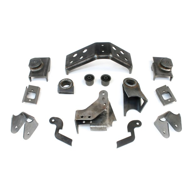 TeraFlex 3991100 Front Axle Bracket Kit for 19972006 Jeep Wrangler TJ