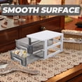thumbnail image 4 of Drawers Organizer Box Cosmetic Storage Organizer Desktop Drawer Stationery Container, 4 of 9