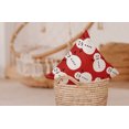 thumbnail image 4 of 20" x 20" Simply Daisy Dancing Snowmen Polyester Indoor/Outdoor Pillow, Berry Red Qty 1, 4 of 4