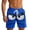 Dark Blue, variant on FUZHIQ Plus Size Beach Shirts for Men Lightweight Solid Color Quick-Dry Spring Break Swim Trunks with Pockets Upf 50+ Sun Protection Beach Wear,XL