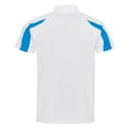 thumbnail image 2 of AWDis Just Cool Mens Short Sleeve Contrast Panel Polo Shirt, 2 of 3