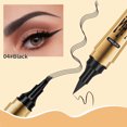 thumbnail image 5 of SDJMa Magical Waterproof EyeBrow Pen, 3D Microblading Eyebrow Pen 4 Fork Tip Tattoo Pencil, Eyebrow Pen with Brow Brush 2 In 1 for Natural Looking Brows (Black), 5 of 5