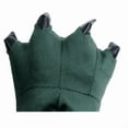 thumbnail image 2 of Funny Bear Paw Slippers Adult Monster Dino slippers for toddler Boys dinosaur slippers for Kids Adults Dark Green EU 35-44, 2 of 6