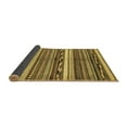 thumbnail image 2 of Ahgly Company Indoor Rectangle Abstract Brown Modern Area Rugs, 7' x 10', 2 of 4