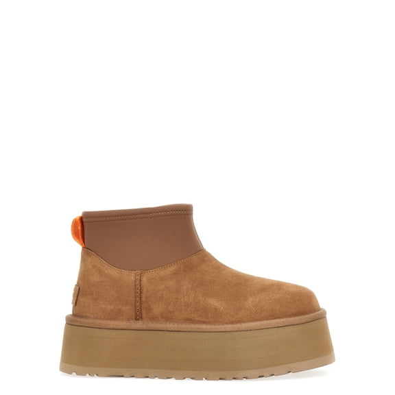 Ugg 'Classic Mini Dipper' Ankle Boots Brown (Women's)