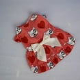 thumbnail image 3 of Walbest Pet Dress with Bow Decoration Pet Dress Comfortable Cat Dress with Charming Bow Decoration Cartoon Print Dog Princess Skirt Pet Supplies Charming Pet, 3 of 8