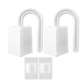 thumbnail image 1 of Protector de dedos para bebés y niños, bisagra de puerta de plástico, tope de seguridad giratorio, 1 of 14