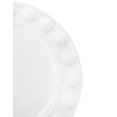 thumbnail image 4 of Juego 4 Platos Galerias El Triunfo Porcelana Blanca Diseño Bolitas En Orilla 25cm, 4 of 4
