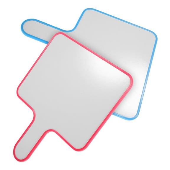 DRAFIDEEP 2Pcs Dry Erase Paddle Board Portable White Board for Professionals and Students 10X8X0.2in