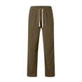 thumbnail image 3 of GBSYEWXS Children Boys Casual Pants Size 13-14 Years Corduroy Solid Color Outdoor Straight-Leg Coffee Trousers, 3 of 6