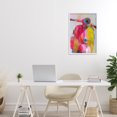 thumbnail image 3 of Stupell Industries Contemporary Vespa in Pink & Yellow White Framed Giclee Art, 16 x 24, by Chromatic Storm Studio, 3 of 8