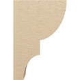 thumbnail image 3 of 9"W x 18"D x 27"H Classic Ridgewood Rough Cedar Woodgrain TimberThane Corbel, Primed Tan, 3 of 6