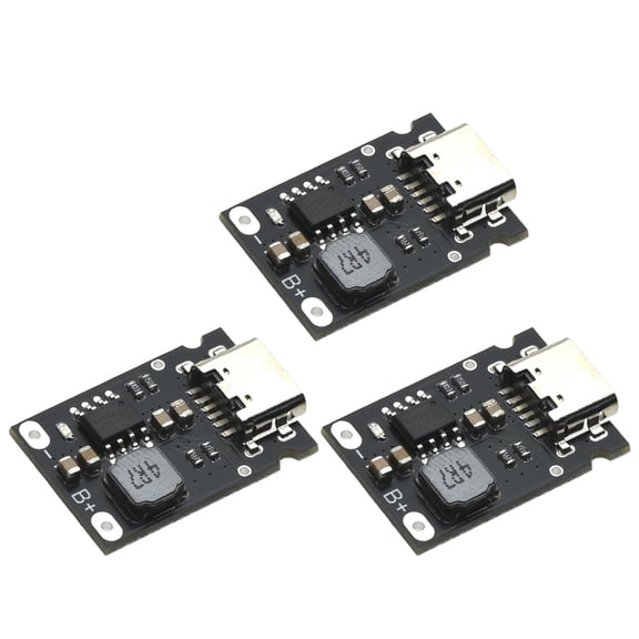 LiFePO4 Charging Module, 3.2V/3.6V 2.4A Power Board with Port for Single Cell Applications