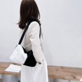 thumbnail image 4 of Daily Animal Pattern Underarm Bag Plush Lady Shoulder Purse Large Capacity Totes( Brown), 4 of 11