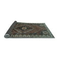 thumbnail image 2 of Ahgly Company Indoor Rectangle Persian Light Blue Traditional Area Rugs, 4' x 6', 2 of 4
