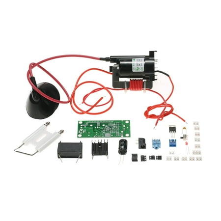 20KV ZVS Tesla Coil Booster High Voltage Generator Plasma Music Arc Speaker Kits Driver Board DIY Kit + Ignition Coil + Spray