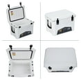 thumbnail image 7 of 20/35 Quart Hard Cooler,Insulated Ice Chest Box Holds Ice for More Days,Portable Cooler with Heavy Duty Handle,for Beach,Drink,Beverage,Camping,Picnic,Fishing,Boat,Barbecue, 7 of 7