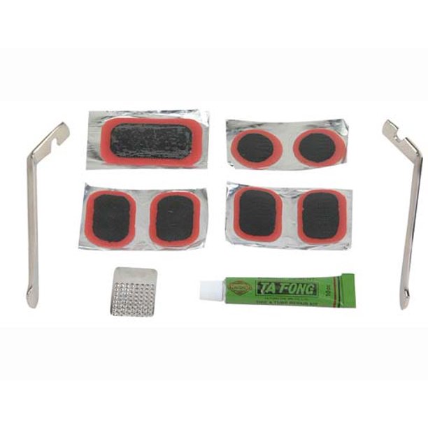 7112T REPAIR PATCH W/TOOL. Bike TUBE PATCH, bicycle TUBE PATCH, BEACH