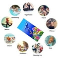 thumbnail image 5 of Toalla de playa para niñas,Toalla de baño con estampado de delfines,Toalla de piscina de 150*70CM Toalla suave para amantes de la playa, 5 of 5