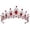 B, variant on Elegant Bridal Headband For Wedding Sparkling Rhinestone Bride Hair For Wedding Headpiece Necklace And Bracelet Set Arm Bands for Women Bracelet Bracelet for Small Wrist Women Cute Matching Bracelets