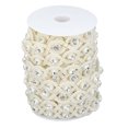 thumbnail image 2 of Imitation Pearl String, Bead Chain String Cuttable Beautiful Flatback Acrylic Fade Resistant with Rhinestone for DIY Crafts, 2 of 7