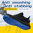 thumbnail image 5 of CONIVISON Men & Woman Steel Toe Work Shoes – Breathable Mesh, Non-Slip, Puncture Resistant Safety Sneakers, 5 of 6