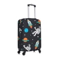 thumbnail image 3 of Disketp Space Elastic Travel Luggage Cover Travel Suitcase Protective Cover For Trunk Case Apply To 18''-32'' Suitcase Cover (Luggage not included)-Medium, 3 of 9