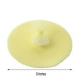 thumbnail image 3 of Efavormart 125pcs/ pk 9" Tulle Circles For Party Decorations Banquet Event Sewing DIY Crafts Fabrics Sewing - Yellow, 3 of 7