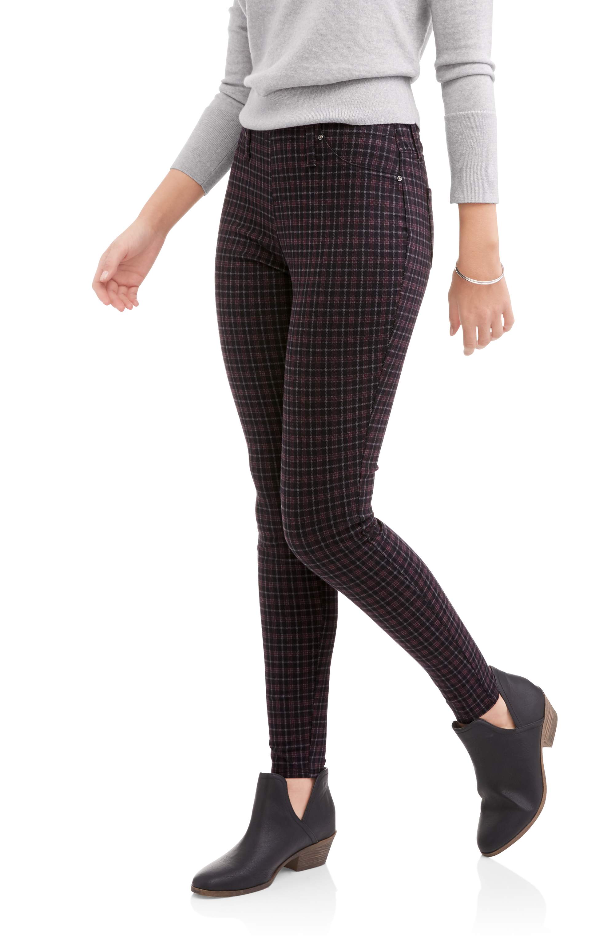 walmart faded glory black jeggings