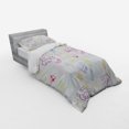 thumbnail image 3 of Ambesonne Cartoon Bedding Set 4 Pcs, Elephants Bears, Queen, Multicolor, 3 of 3
