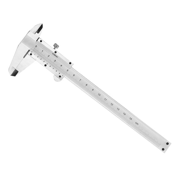 TFixol Professional Stainless Steel Vernier Caliper 0-150mm Sliding Gauge Measurement Tool Inside Outside Depth Step Micrometer Measuring