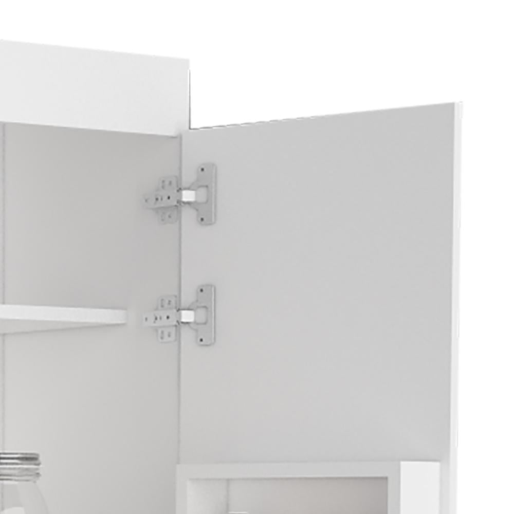Depot E-Shop Chad Pantry Cabinet White